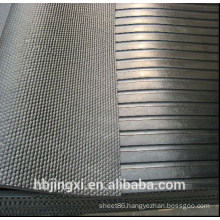 Wide Ribbed Front Stable Cow Rubber Mat For Sale